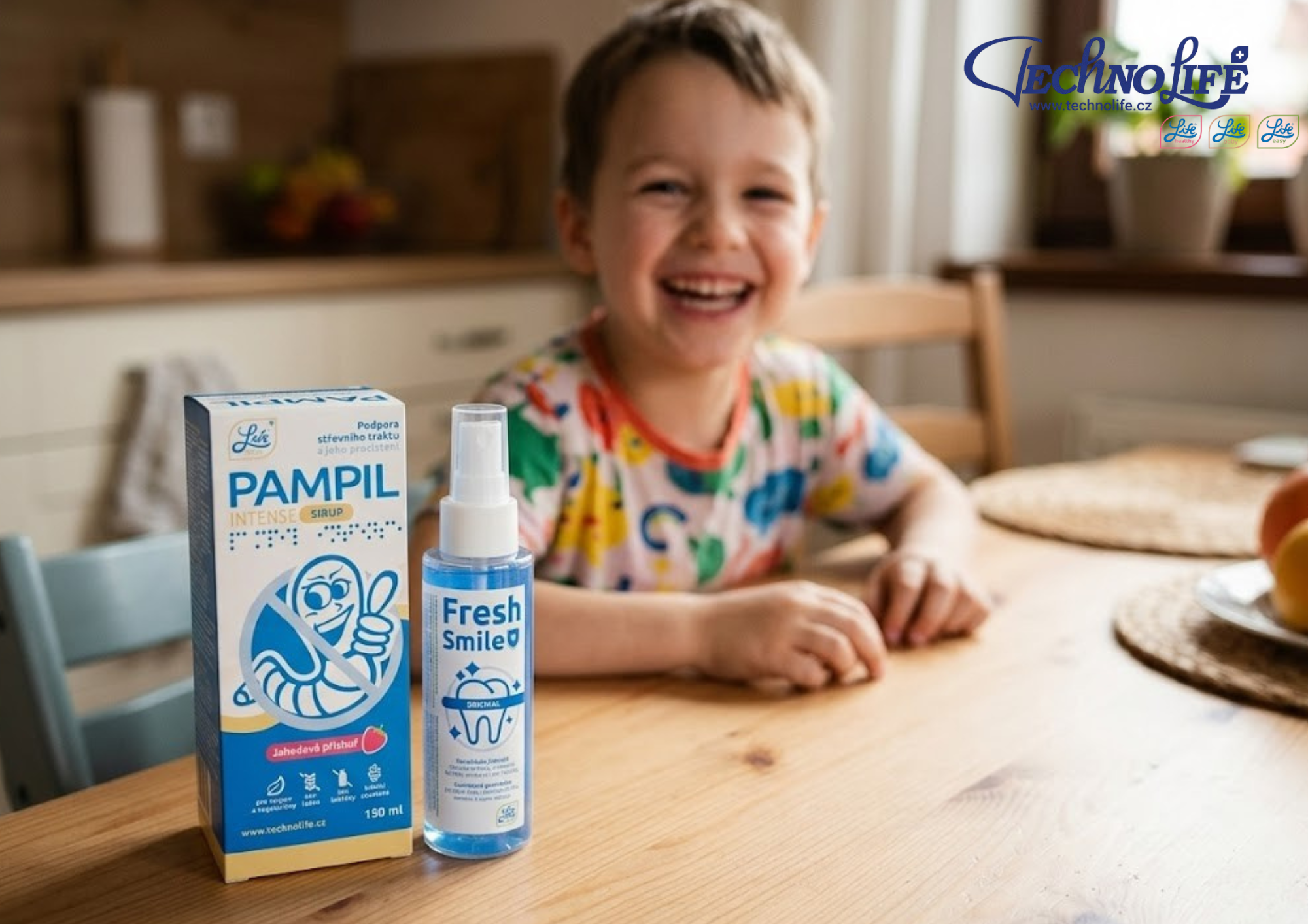 Pampil Intense: Poznejte složení bylinného sirupu pro rodiny
